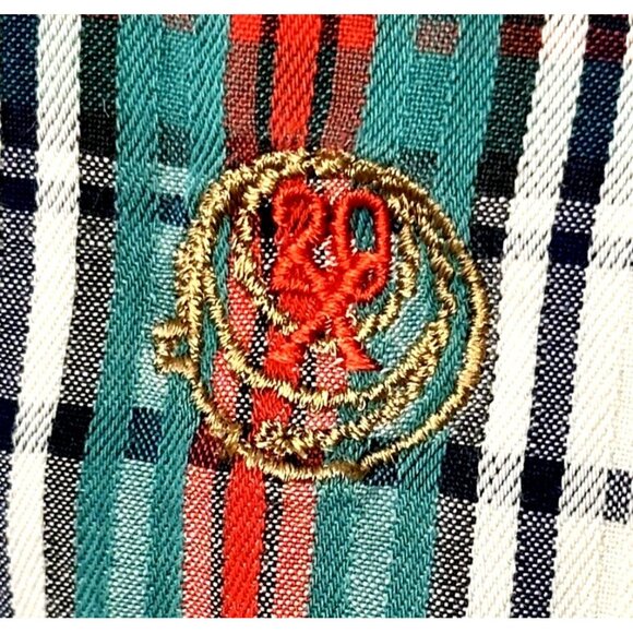 Twenty X By Wrangler Mens Shirt Vintage 90s Western Button Down Plaid Size Large - Picture 6 of 13